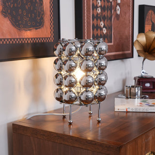 Lirra Lampe de Table en Métal Futuriste