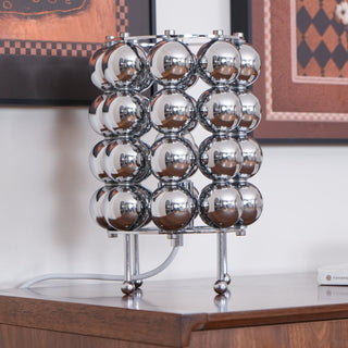 Lirra Lampe de Table en Métal Futuriste