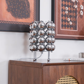Lirra Lampe de Table en Métal Futuriste