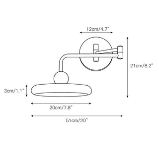 Covela Applique Murale Métal Élégance Premium-Luire