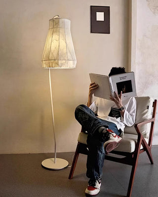 Otheir Minimalist Fabric Floor Lamp-Neutral Decor
