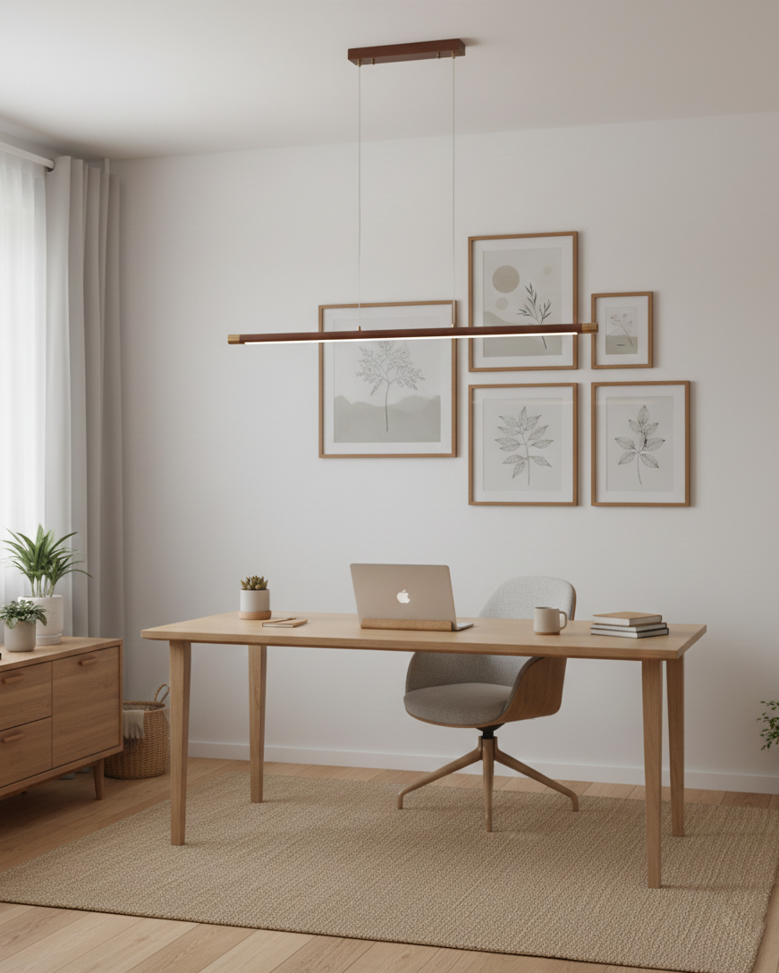 Dash Suspension en Bois Linéaire