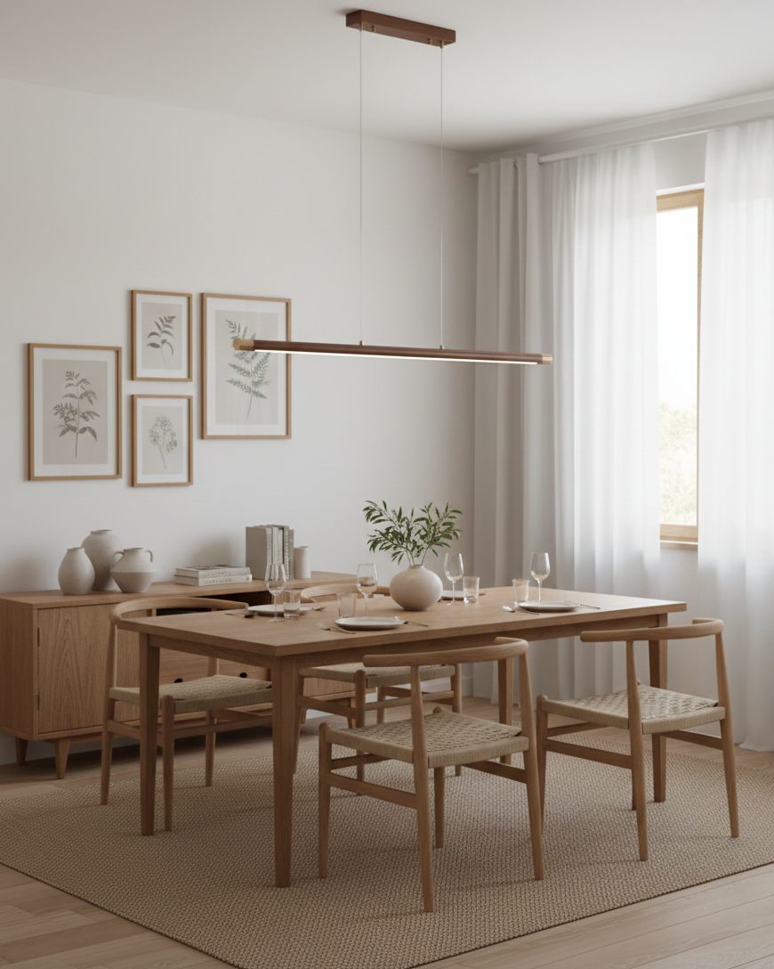 Dash Suspension en Bois Linéaire