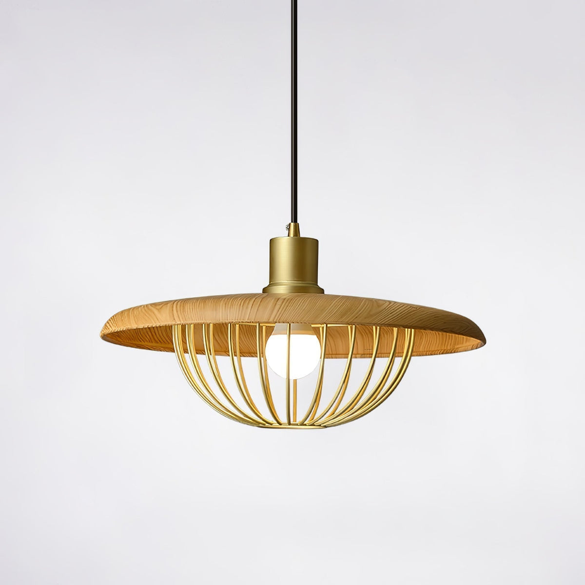 Elanora Suspension Rétro Vintage en Bois