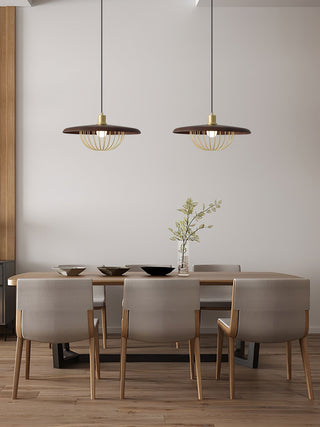 Elanora Suspension Rétro Vintage en Bois