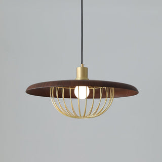 Elanora Suspension Rétro Vintage en Bois