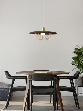 Elanora Suspension Rétro Vintage en Bois