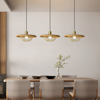 Elanora Suspension Rétro Vintage en Bois