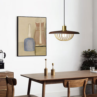 Elanora Suspension Rétro Vintage en Bois