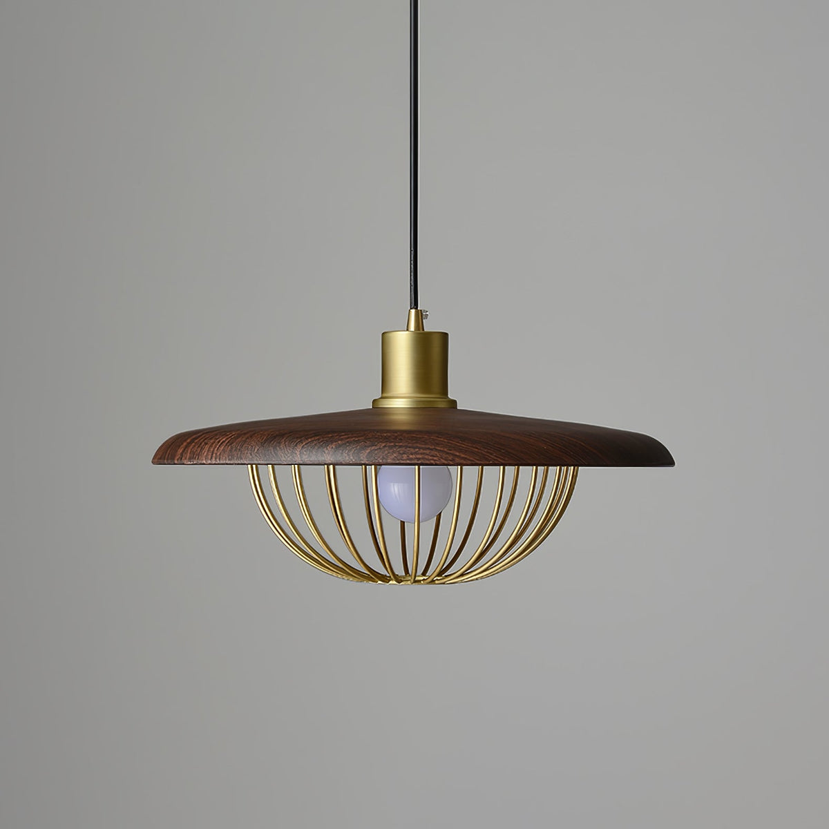Elanora Suspension Rétro Vintage en Bois
