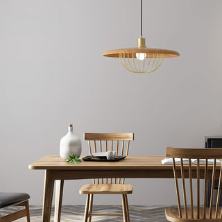 Elanora Suspension Rétro Vintage en Bois