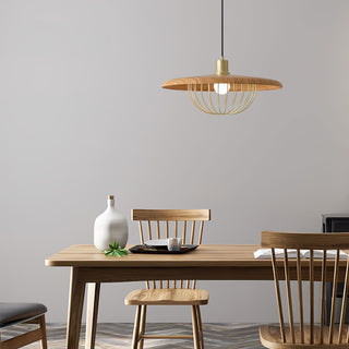 Elanora Suspension Rétro Vintage en Bois