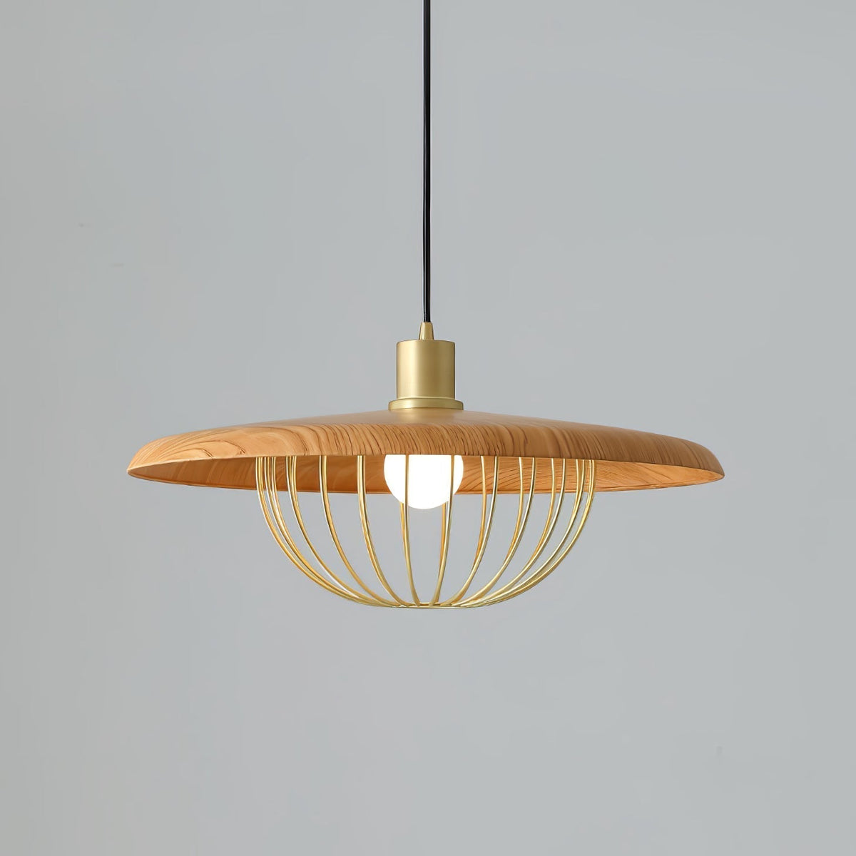 Elanora Suspension Rétro Vintage en Bois