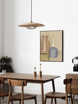 Elanora Suspension Rétro Vintage en Bois