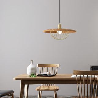 Elanora Suspension Rétro Vintage en Bois