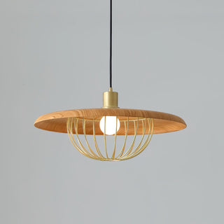 Elanora Suspension Rétro Vintage en Bois