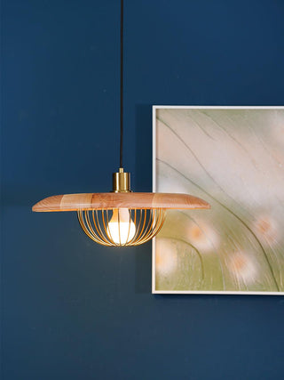 Elanora Suspension Rétro Vintage en Bois