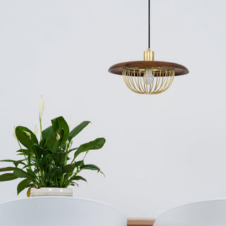 Elanora Suspension Rétro Vintage en Bois