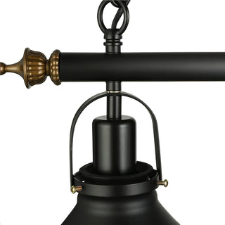 Lustra Lustre en Verre Noir Balles de Billard Moderne