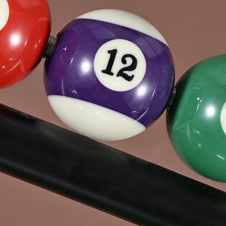 Lustra Lustre en Verre Noir Balles de Billard Moderne
