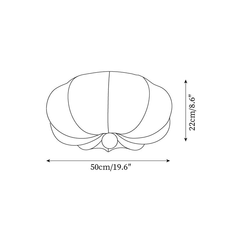 Novia Soft Glow Flush Mount Ceiling Light-Neutral Decor