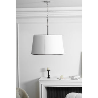 Aurzorora Suspension Vintage Industrielle en Laiton Et Tissu