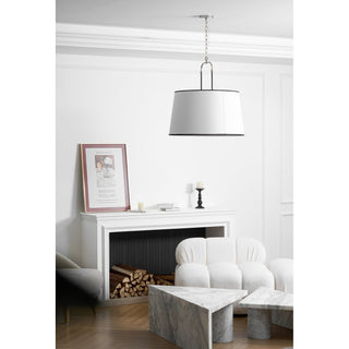 Aurzorora Suspension Vintage Industrielle en Laiton Et Tissu