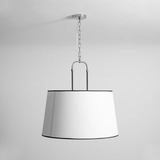 Aurzorora Suspension Vintage Industrielle en Laiton Et Tissu