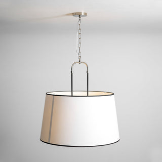 Aurzorora Suspension Vintage Industrielle en Laiton Et Tissu