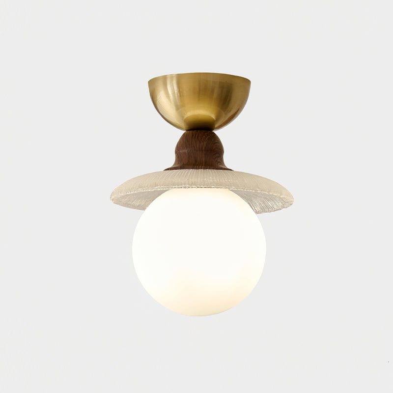 Kaydan Ceiling Lamp shown with dimensions: 15cm diameter, 22cm height.