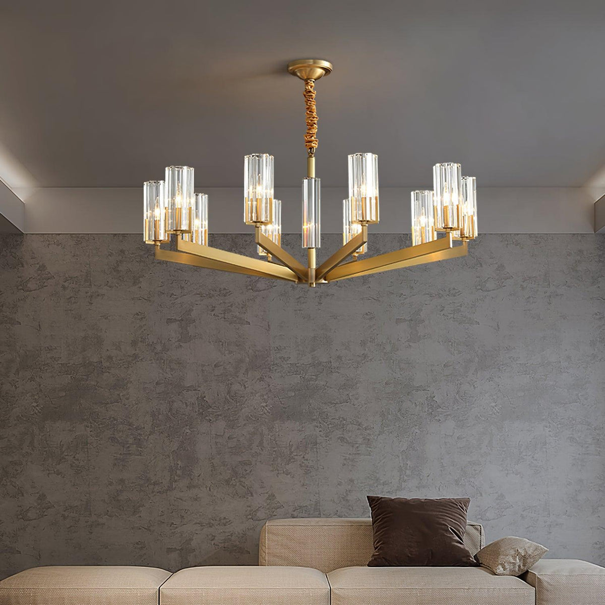 Mirira Lustre Laiton Verre Moderne