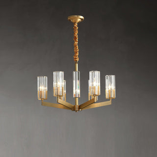 Lustra Lustre Laiton Verre Moderne