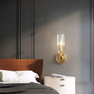 Aqua Lampe Murale en Laiton et Verre Haut de Gamme
