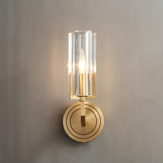 Aqua Lampe Murale en Laiton et Verre Haut de Gamme