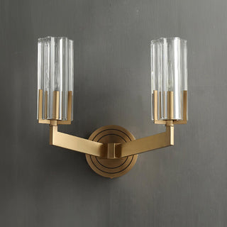 Aqua Lampe Murale en Laiton et Verre Haut de Gamme