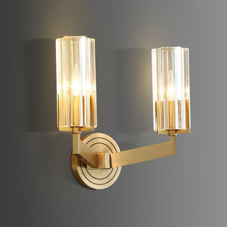 Aqua Lampe Murale en Laiton et Verre Haut de Gamme