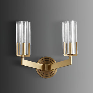 Aqua Lampe Murale en Laiton et Verre Haut de Gamme
