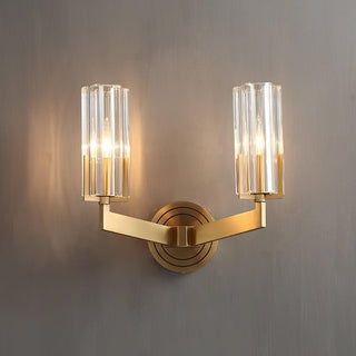 Aqua Lampe Murale en Laiton et Verre Haut de Gamme