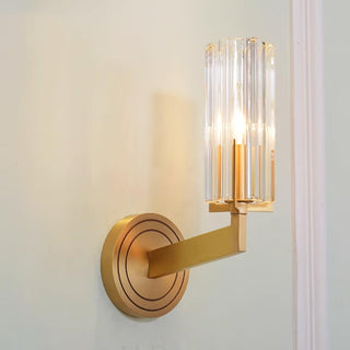 Aqua Lampe Murale en Laiton et Verre Haut de Gamme