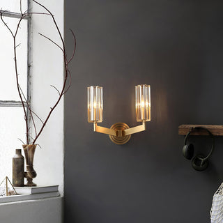 Aqua Lampe Murale en Laiton et Verre Haut de Gamme