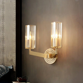 Aqua Lampe Murale en Laiton et Verre Haut de Gamme
