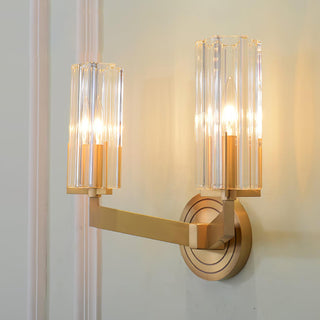 Aqua Lampe Murale en Laiton et Verre Haut de Gamme