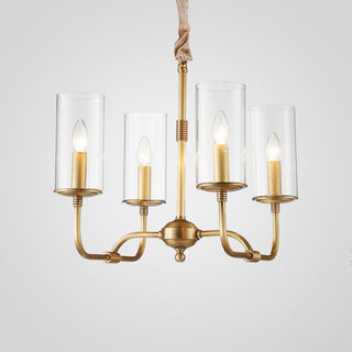 Araeos Lustre Cristal Laiton Luxe Postmoderne