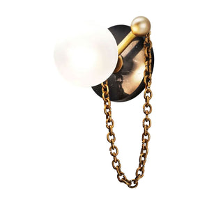 Keepsake Marble Globe Wall Sconce-Neutral Decor