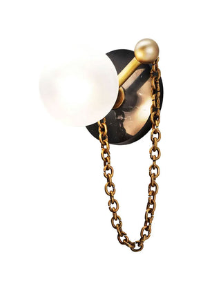 Keepsake Marble Globe Wall Sconce-Neutral Decor