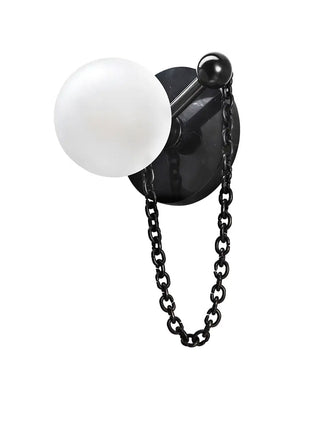 Keepsake Marble Globe Wall Sconce-Neutral Decor