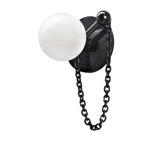 Keepsake Marble Globe Wall Sconce-Neutral Decor