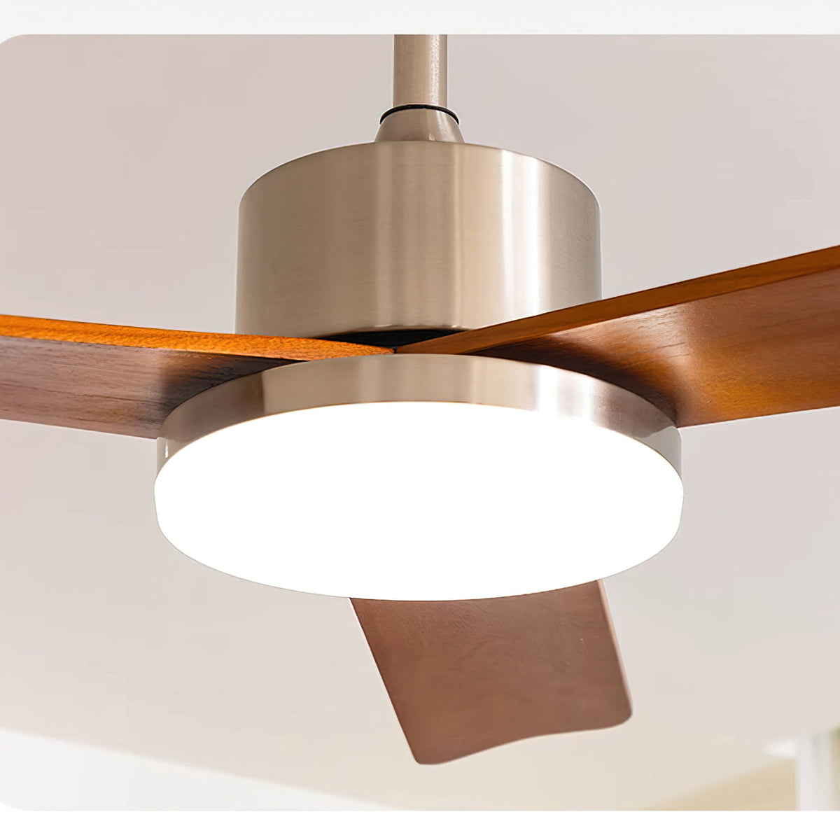 Dimension diagram for the 52-inch Kendal Ceiling Fan Light.