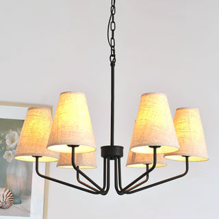 Aurdoreth Lustre Tissu Laiton Industriel Vintage