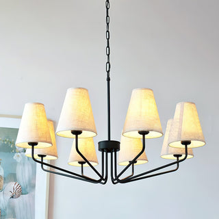 Aurdoreth Lustre Tissu Laiton Industriel Vintage